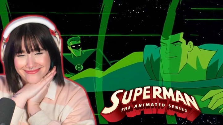 MegMage Reacts - Superman: The Animated Series (1996)