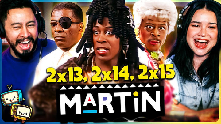 MARTIN (1993) 2x13, 2x14 & 2x15 Reaction! | First Time Watch | Martin Lawrence