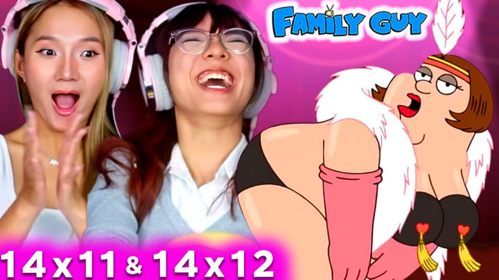 Asian Girls React | Family Guy Season 14 | Ep 11 & 12 (Family Guy Reaction)