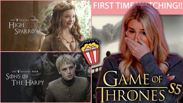 GAME OF THRONES S5:3-4 | "HIGH SPARROW" & "SONS OF THE HARPY" | REACTION
