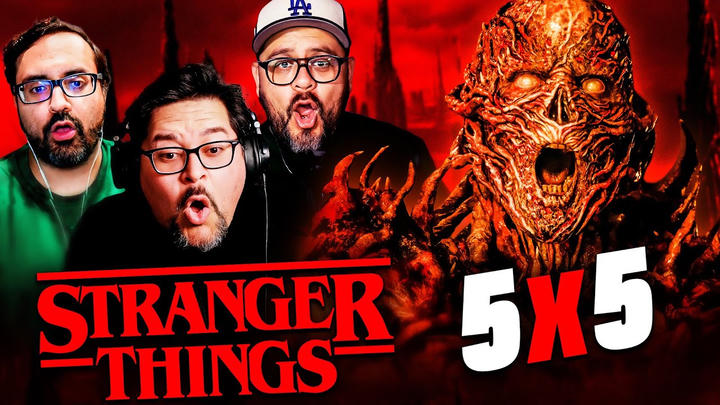 STRANGER THINGS 5 EPISODE 5 REACTION!