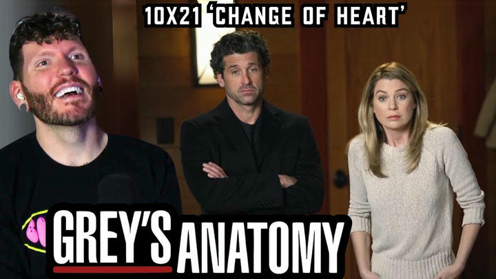 First time watching Grey's Anatomy REACTION 10x21 'Change of Heart''