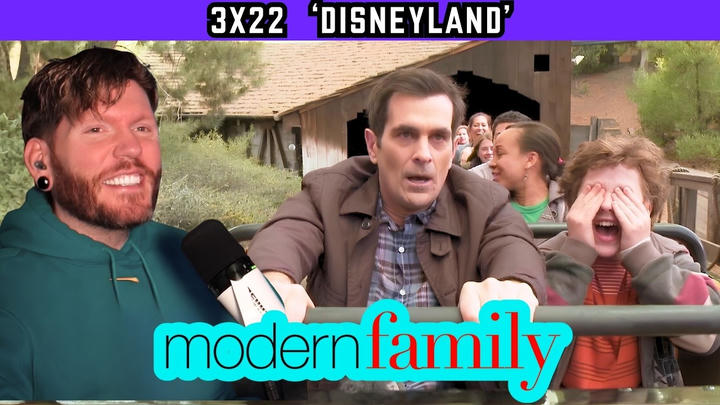 First time watching MODERN FAMILY 3x22 'Disneyland' REACTION