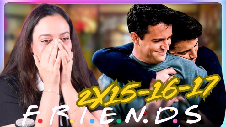 I CAN'T 😭 FRIENDS (1994) Season 2 Episodes 2x15-2x16 & 2x17 | First time watching |Reaction