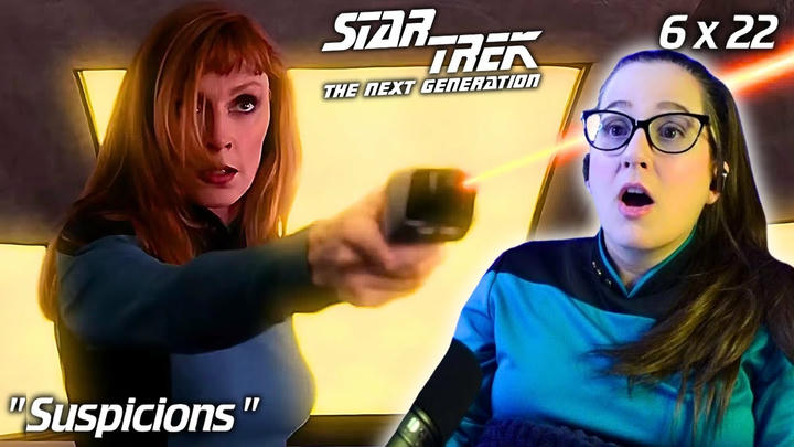 🖖Star Trek: The Next Generation 6x22 Suspicions FIRST TIME WATCHING Reaction