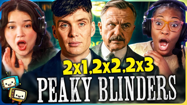 PEAKY BLINDERS Season 2 Episodes 2x1, 2x2, & 2x3 Reaction! | First Time Watch! | Cillian Murphy