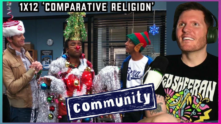 First time watching Community REACTION 1x12 'Comparative Religion'