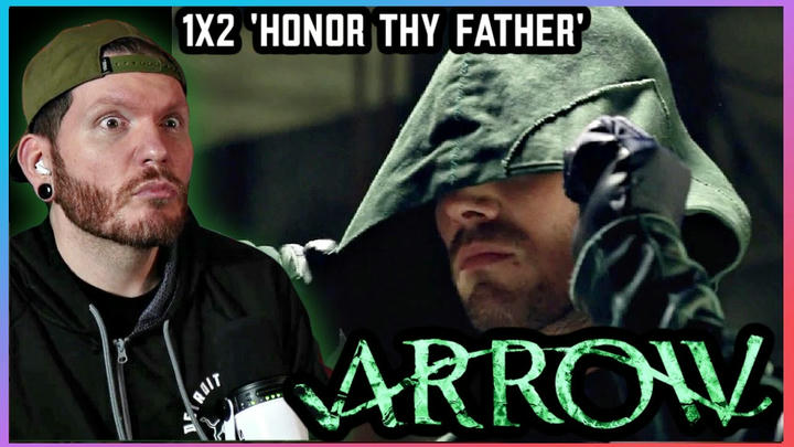 This show is SO GOOD! | First time watching ARROW 1x2 'Honor Thy Father' REACTION