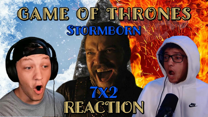 FIRST TIME WATCHING GAME OF THRONES!!! 7x2: "Stormborn" (THAT WAS WAY TOO CLOSE!!!)
