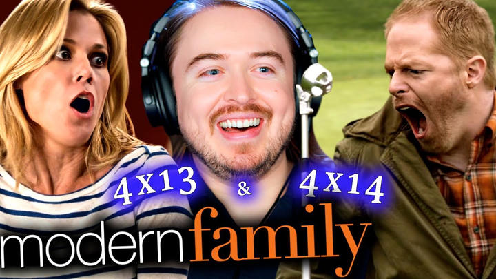 **GODFATHER REVENGE?!?** Modern Family Season 4 Ep 13 & 14 Reaction: FIRST TIME WATCHING