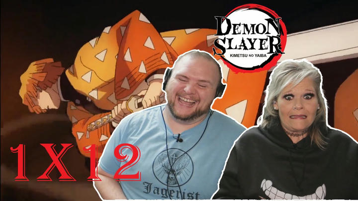 DEMON SLAYER: KIMETSU NO YAIBA 1x12 REACTION | The Boar Bares Its Fangs, Zenitsu Sleeps