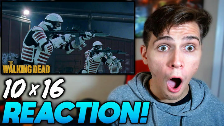 The Walking Dead - Episode 10x16 FINALE "A Certain Doom" REACTION!!!