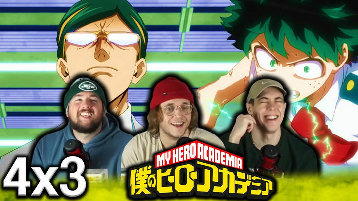 DEKU VS NIGHTEYE?!? | My Hero Academia 4x3 "Boy Meets..." Group Reaction!
