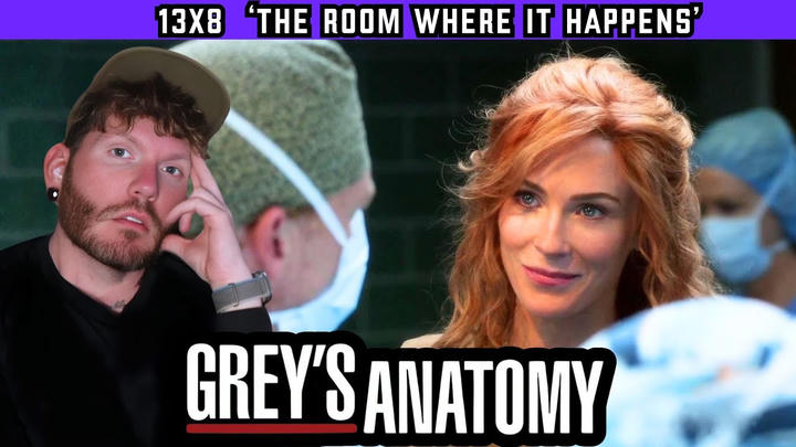 First time watching GREY'S ANATOMY 13x8 ''The Room Where it Happens' REACTION