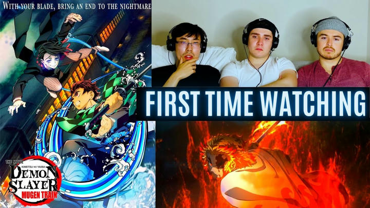 White Noise ANIME Reacts - Demon Slayer: Kimetsu no Yaiba - The Movie: Mugen Train (2020)