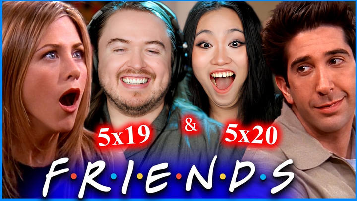 *BEST FLIRTING EVER?!!* Friends Reaction S5 Episodes 19 & 20 : FIRST TIME WATCHING
