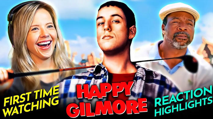 Mia all smiles for HAPPY GILMORE (1996) Movie Reaction FIRST TIME WATCHING