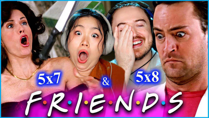 **CRAZY FLASHBACK** Friends Reaction S5 Episodes 7 & 8 : FIRST TIME WATCHING