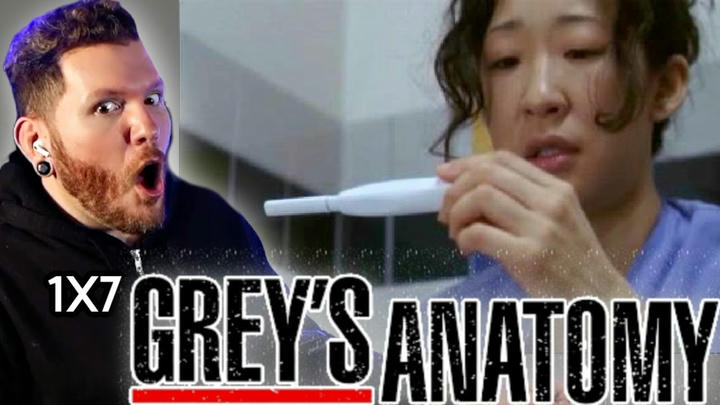 SHE'S PREGNANT?! | First time watching GREY'S ANATOMY 1x7 'The Self-Destruct Button' REACTION