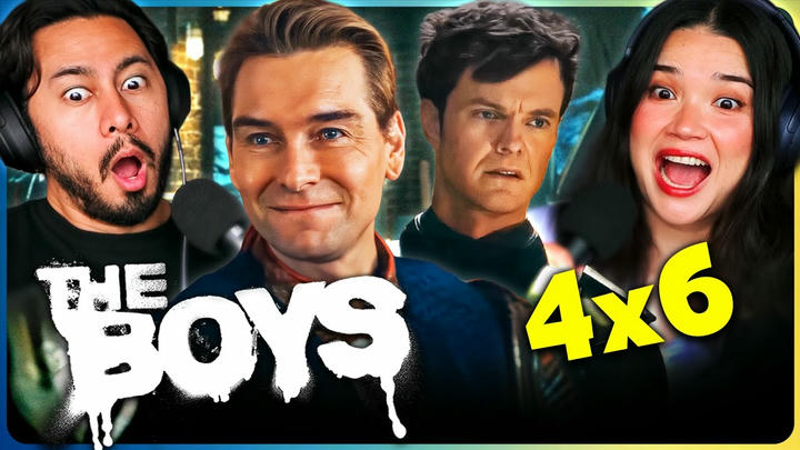 THE BOYS 4x6 REACTION | Karl Urban, Jack Quaid, Antony Starr, Erin Moriarty | Amazon Prime