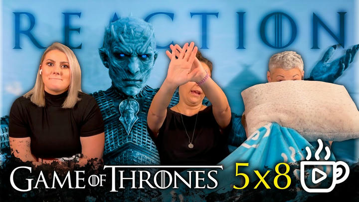 Watch us FREAK OUT During  Game of Thrones! [S5E8] Hardhome REACTION!