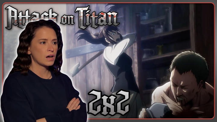 Attack on Titan 2x2 Reaction | E27 | I'm Home | DUB