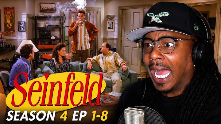 FIRST TIME Watching Seinfeld Season 4… This Show Gets CRAZY  (Ep 1–8 Reaction)