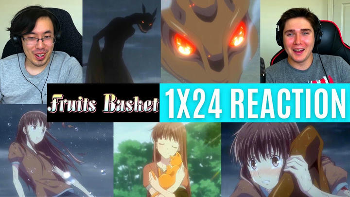 REACTING to *1X24 Fruits Basket* HIS TRUE FORM?? (First Time Watching) Shoujo Anime