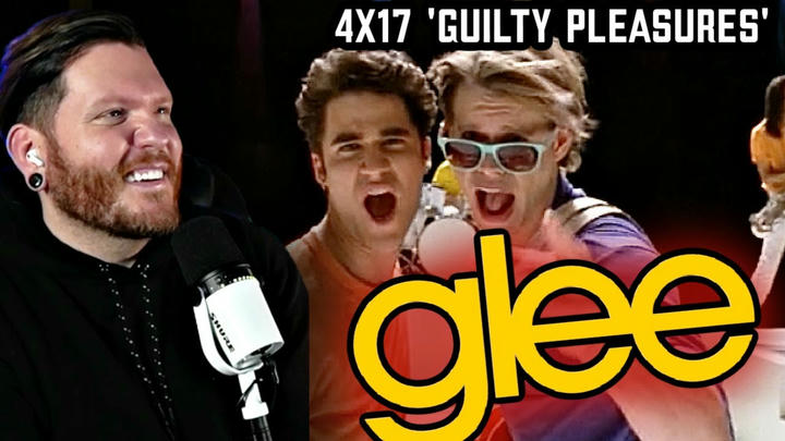 The SHORT shorts 😂 | First time watching GLEE 4x17 'Guilty Pleasures' REACTION