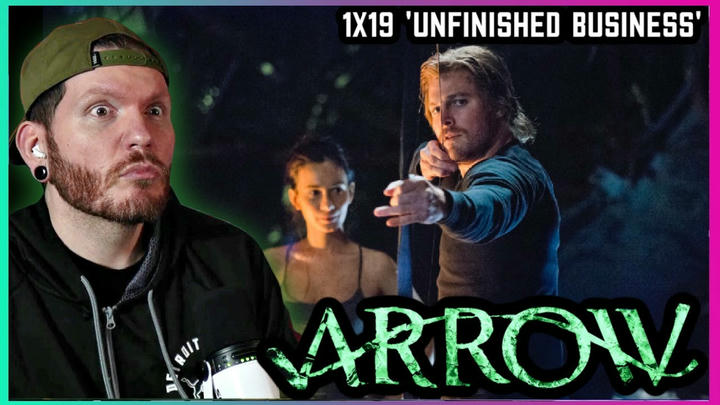 First time watching ARROW 1x19 'Unfinished Business' REACTION