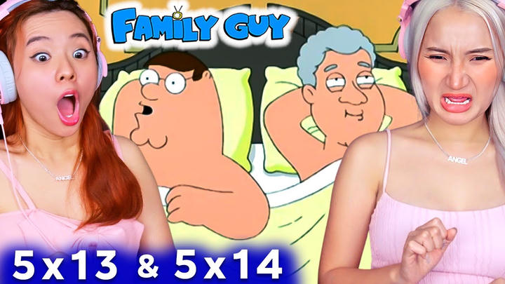 Asian Girls React | Family Guy Season 5 | Ep  13 & 14 (Family Guy Reaction)