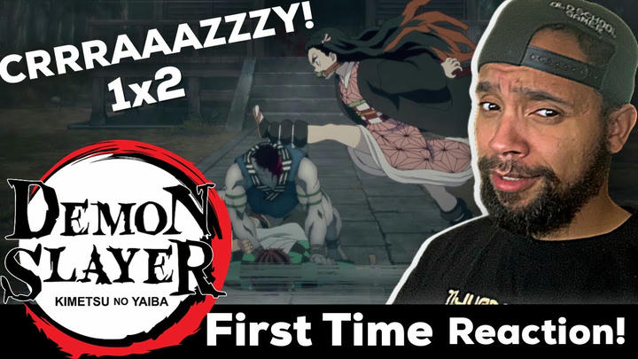First time watching Demon Slayer - Reaction 1x2 - IM HOOKED!!!