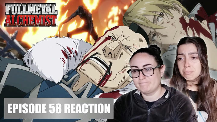 FULLMETAL ALCHEMIST BROTHERHOOD Reaction 1x58 - "SACRIFICES"