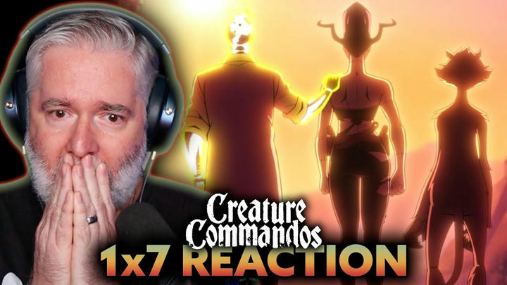 CREATURE COMMANDOS 1x7 | A Very Funny Monster | REACTION