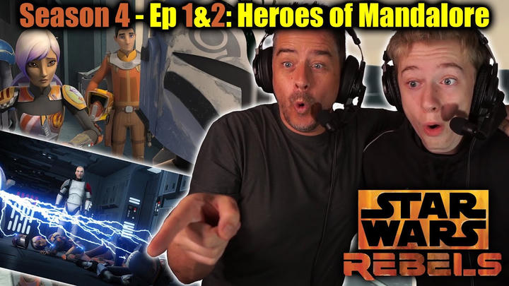 Star Wars Rebels: Season 4 Episodes 1 & 2  (FATHER AND SON FIRST TIME