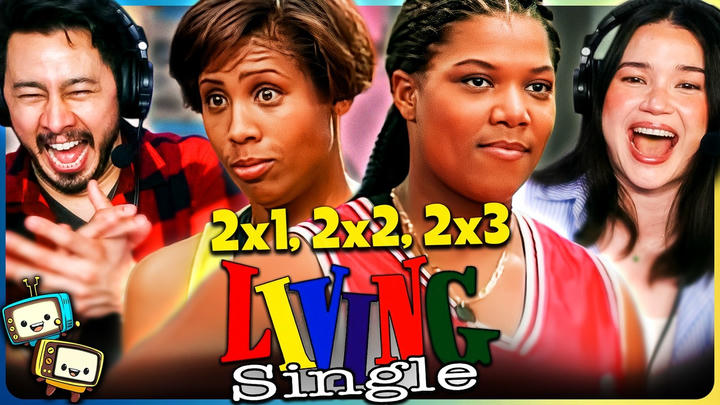 LIVING SINGLE (1994) 2x1, 2x2 & 2x3 REACTION! | First Time Watch | Queen Latifah | Kim Coles