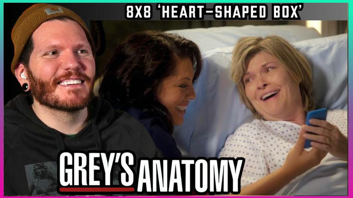 First time watching Grey's Anatomy REACTION 8x8 'Heart-Shaped Box'