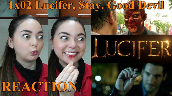LUCIFER 1X02 "Lucifer, Stay. Good Devil" REACTION