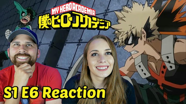 My Hero Academia [English Dub] Season 1 Episode 6 "Rage, You Damn Nerd" REACTION! 1x6