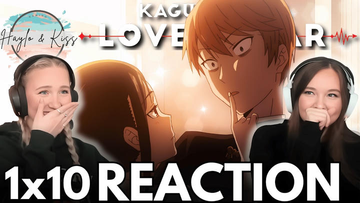 OUR HEARTS!! | KAGUYA SAMA | Love Is War Reaction 1x10