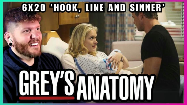 First time watching Grey's Anatomy REACTION 6x20 'Hook, Line and Sinner'