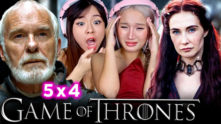 Asian Girls React | Game of Thrones S5 Ep 04 "Sons of the Harpy" | First Time Watch