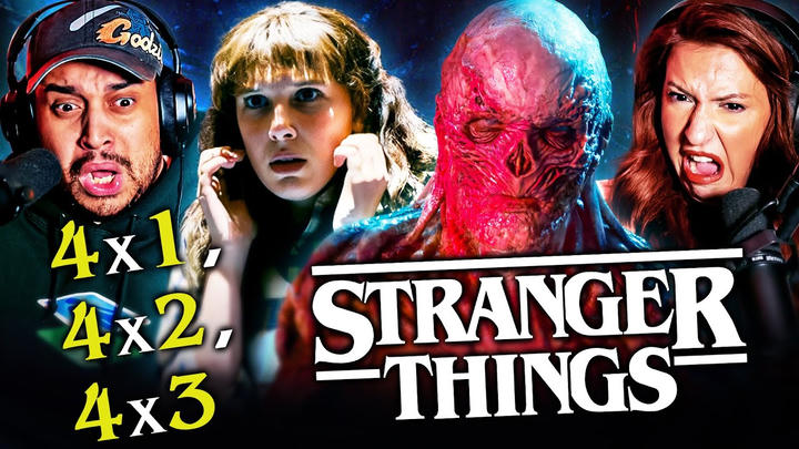 STRANGER THINGS SEASON 4 EPISODES 1, 2 & 3 REACTION – VECNA HAS ARRIVED – REVIEW