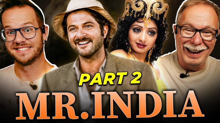 Mr. India Movie Reaction Part 2/3 | Anil Kapoor | Sridevi | Amrish Puri