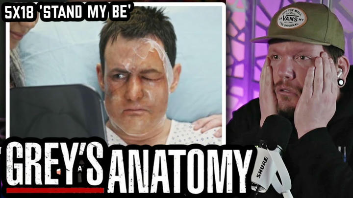 I wasn't ready! A face transplant! | First time watching Grey's Anatomy REACTION 5x18 'STAND BY ME'