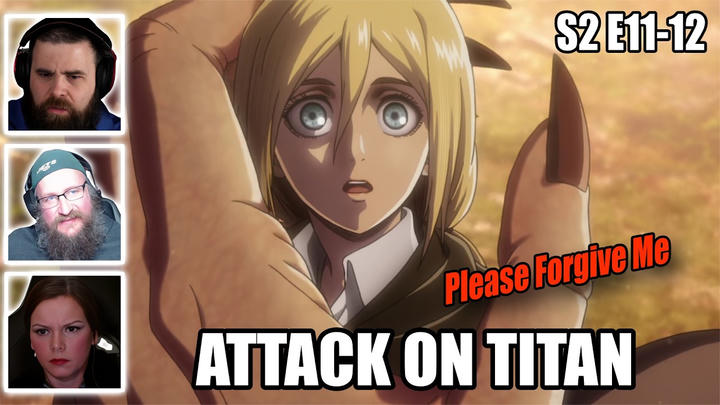 I’M SORRY, KRISTA | Attack on Titan S2 E11-12 Reaction