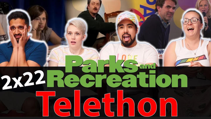 Parks and Recreation - 2x22 Telethon - Group Reaction