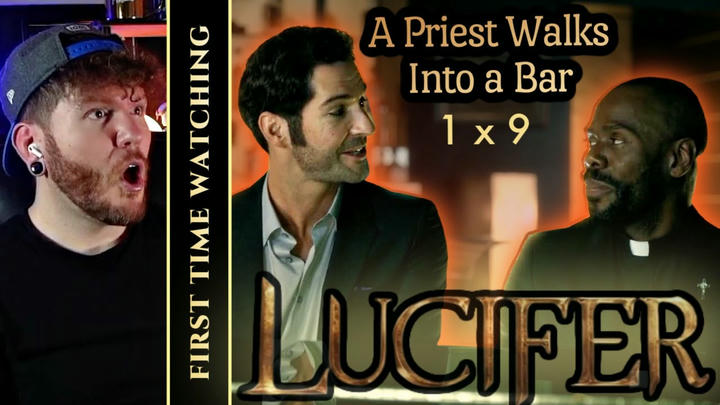 First time watching LUCIFER Reaction 1x9 A Priest Walks into a Bar