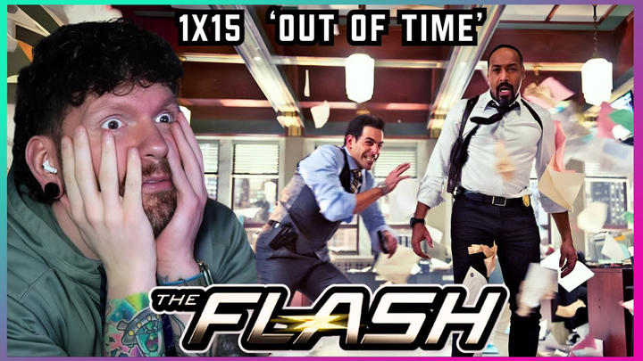 First time watching THE FLASH Reaction 1x15 'Out of Time'