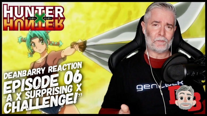 Hunter x Hunter (Exam Arc) Episode 06 "A x Surprising x Challenge!" REACTION